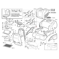 Prensaestopas para cortacésped original Gianni Ferrari PG SR 00111970066