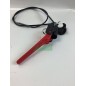 PM KW Engine Brake Cable Set with Red Lever for ORIGINAL GRIN PRT-1352 Lawnmowers
