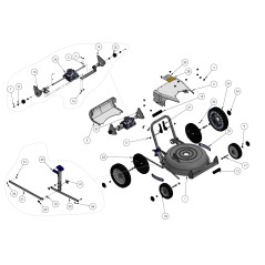 Rear Axle Left PM ORIGINAL GRIN ASM-0020