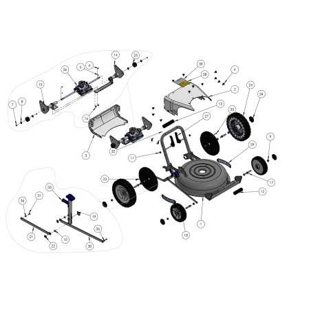 PM 281 Left Axle Kit + Bushings ORIGINAL GRIN ASM-0129