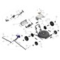 Asta Regolazione Altezza Taglio HM53A/PM53 Ant ORIGINALE GRIN PRT-0065 (pic. n.23)