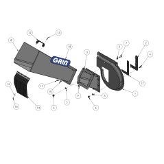 ORIGINAL GRIN BCH-0067 HOPPER SIDE SNAIL