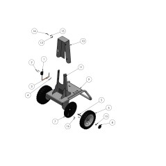 Schwarze PP-Radkappe Ø281 ORIGINAL GRIN BCH-0007 | NewgardenParts.com