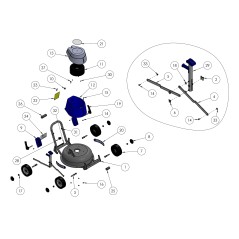 Tuerca autoblocante DIN 985 M6 ORIGINAL GRIN PRT-0169 | NewgardenParts.com