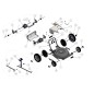 PM 281 Left Axle Kit + Bushings ORIGINAL GRIN ASM-0129 PM 281 Left Axle Kit + Bushings ORIGINAL GRIN ASM-0129