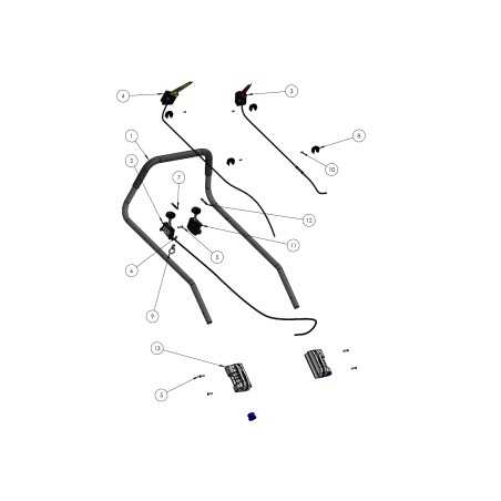 Red Kill Lever + SPM KW Cable ORIGINAL GRIN PRT-1355