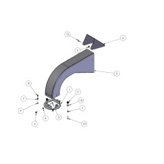 GRIN BCH-0136 ARANDELA PLANA ORIGINAL 8x32 | NewgardenParts.com