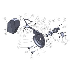 FAN WASHERS 10 ORIGINAL GRIN BCH-0030 | NewgardenParts.com