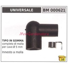 Conector de bujía de encendido con caperuza UNIVERSAL 000621