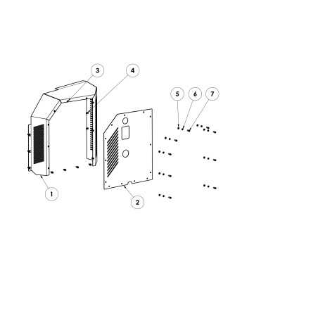 Original Grin BCH-0441 Left crankcase frame BIOCH-150 | NewgardenParts.com