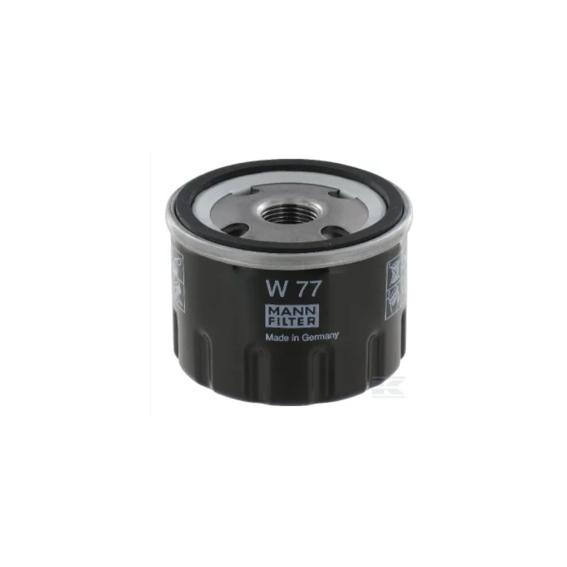 W77 engine oil filter compatible with KAWASAKI 911D lawn tractor engine