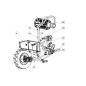 RH engine dist pipe HW-3 ORIGINAL GRIN BCH-0616