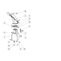 Spidi ORIGINAL GRIN BCH-0470 Klemme