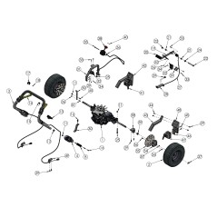 Fine corsa freno 15-0196-0000 - 1107500 ORIGINALE GRIN PRT-1508 (pic. n.32)