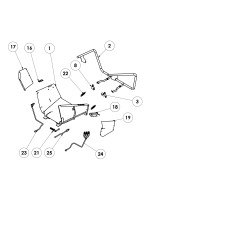 Asola maniglione con battuta BIOCH-150 ORIGINALE GRIN BCH-0497 (pic. n.3) | NewgardenParts.com