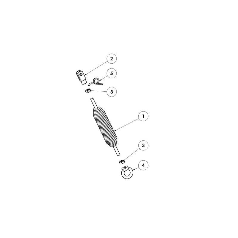 Power position spring BIOCH-100 ORIGINAL GRIN BCH-0624