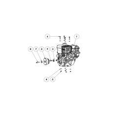 ORIGINAL GRIN BCH-0647 PAF 14HP Engine Washer | NewgardenParts.com