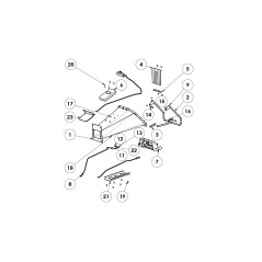 Anti-vibrations M_F DVA_2-10-10-M4-10-70 ORIGINAL GRIN BCH-0628 | NewgardenParts.com