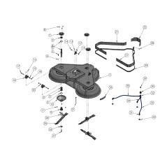 Wasserrohr XM140 (L640) ORIGINAL GRIN PRT-1570