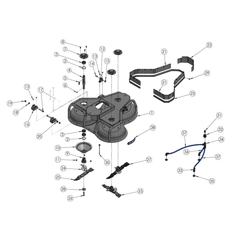 Pipa de agua XM 90 (L530) ORIGINAL GRIN PRT-1572