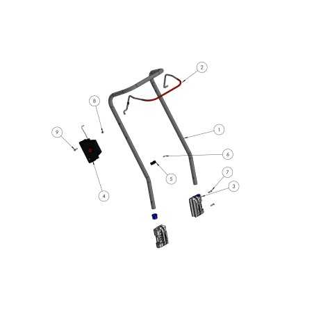 Hex head screw M6x35 ZB ORIGINAL GRIN PRT-0996 | NewgardenParts.com