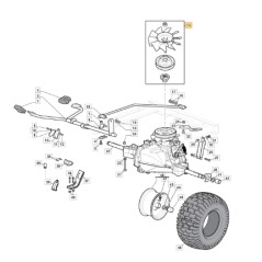 ORIGINAL STIGA 1530H Rasentraktor Riemenscheibe Lüfter Kit 1139-2201-01 | NewgardenParts.com