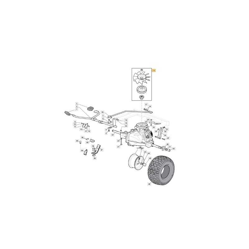 ORIGINAL STIGA 1530H Rasentraktor Riemenscheibe Lüfter Kit 1139-2201-01