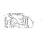 Arco DS x roll cage ORIGINAL KUBOTA GIANNI FERRARI 01.50.00.8350