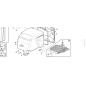 KIT CESTO 800 L ORIGINALE KUBOTA GIANNI FERRARI 95597500000