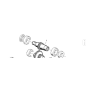 ALBERO ENTRATA Z-22 ORIGINALE KUBOTA GIANNI FERRARI 00777304801