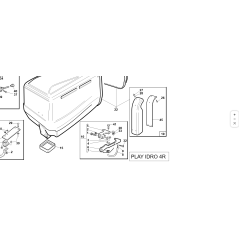 ORIGINAL KUBOTA GIANNI FERRARI 95599500000 VORMONTIERT PG KORB KAMIN | NewgardenParts.com