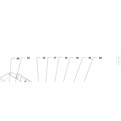 ANSI 60L-58STEP CLOSED RIBBED CHAIN, ORIGINAL KUBOTA GIANNI FERRARI 00777400010 | NewgardenParts.com