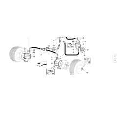 ORIGINAL KUBOTA GIANNI FERRARI 95598690000 HRW-HRS ORBITAL MOTORÖLDICHTUNGSSATZ | NewgardenParts.com