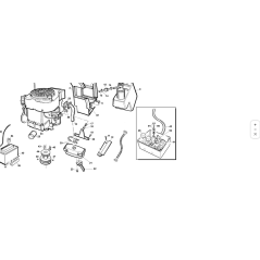 IMPIANTO ELETTRICO TOP GREEN NEW ORIGINALE KUBOTA GIANNI FERRARI 95533330000