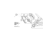 KIT TEND. MOT. PG (Daih - B&S 23 - D902) ORIGINALE KUBOTA GIANNI FERRARI 95599600000