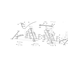 BRACCIO DX SOLLEVAMENTO CESTO COMPL. VRN ORIGINALE KUBOTA GIANNI FERRARI 92007130000