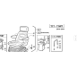 Original Kubota T4 Sitz DS Armlehne GF 00.73.00.0033