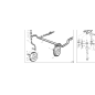 CARRELLO TOP PROFESSIONAL  ORIGINALE KUBOTA GIANNI FERRARI PV95555111000
