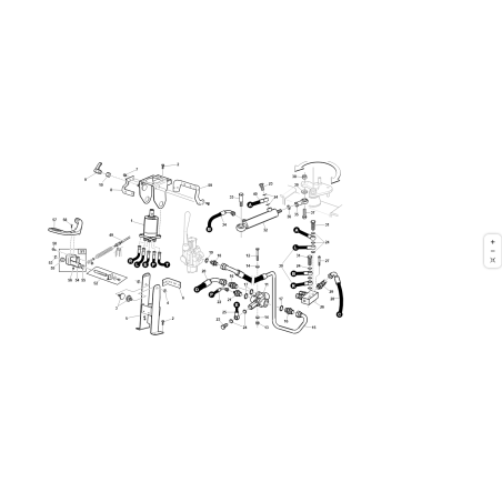 CILINDRO DIFFERENZIALE Ø32-Ø20 C-119 ORIGINALE KUBOTA GIANNI FERRARI 92001700001
