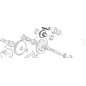 ALBERO PIGNONE Z31-Z15 ORIGINALE KUBOTA GIANNI FERRARI 00777301003