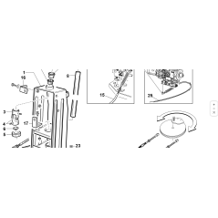 ORIGINAL KUBOTA GIANNI FERRARI VORWÄRTSSTEUERKABEL 92001000028 | NewgardenParts.com