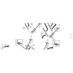 CILINDRO DOPPIO EFFETTO-0058000040- ORIGINALE KUBOTA GIANNI FERRARI 95125220000