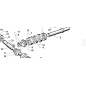 ALBERO LISCIO ORIGINALE KUBOTA GIANNI FERRARI 00777302001