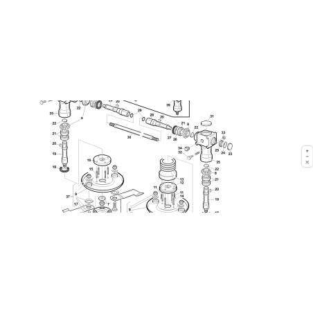 Original KUBOTA GIANNI FERRARI TG Tech 112 Flachwelle 94505110001