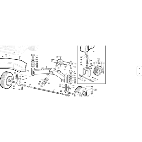 ORIGINAL KUBOTA GIANNI FERRARI PG 3R LENKANTRIEBSWELLE 95092000003