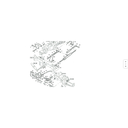 Amortiguador de control de bomba original KUBOTA GIANNI FERRARI 01.90.00.1181