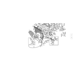 Anillo porta polea para motor LDW.903/100, ORIGINAL KUBOTA GIANNI FERRARI 01.40.00.1160