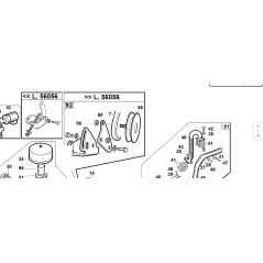 Belt tensioner arm K.1105-1505 ORIGINAL KUBOTA GIANNI FERRARI 00.55.01.0712 | NewgardenParts.com