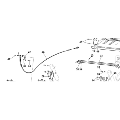 CAVO APERTURA CESTO ELEV. GTS ORIGINALE KUBOTA GIANNI FERRARI 92007000012