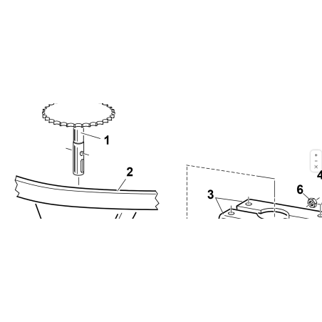 4R KOMPLETTE LENKANTRIEBSWELLE ORIGINAL KUBOTA GIANNI FERRARI PZ95559100000